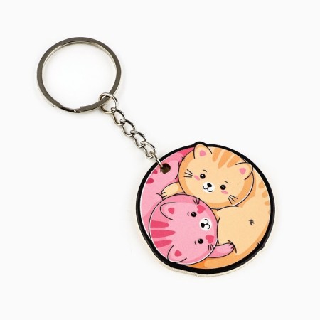 Magnet on the refrigerator and keychain "Mur-Mur", set 2 items-5