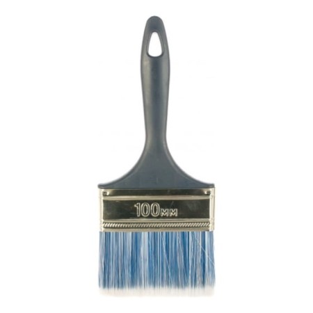Brush flat bison 4-01013-100, artificial bristles, plastic pen, 100mm