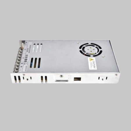 Power supply LED Strip 220208, 400W, 3x11.5x21.5 cm, silver color-2