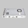 Power supply LED Strip 220208, 400W, 3x11.5x21.5 cm, silver color