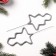 Bengal lights, 17 cm, 2 pieces, curly, "Christmas tree", 30 seconds