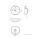 Sinita Luxe Art INSIDE sink, white