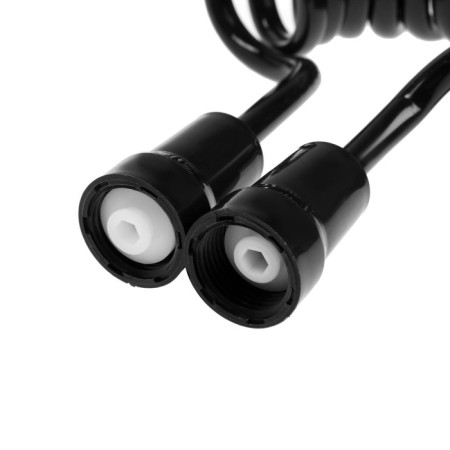 Shower hose Zein Z52PS, for a hygienic shower, 25-150 cm, layer. nuts and sleeve, black 975496-5