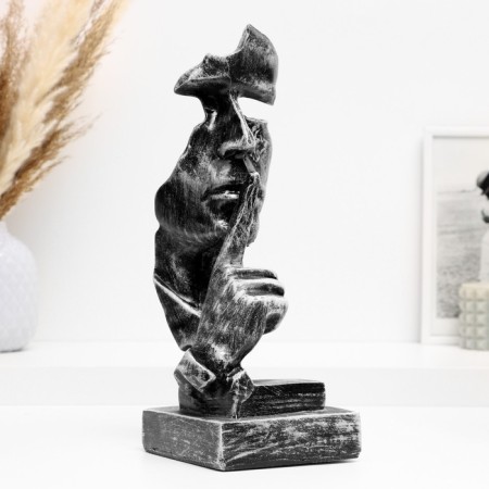Figure "Silence" Black, 30x12x14cm