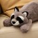 Soft toy "raccoon", 50 cm