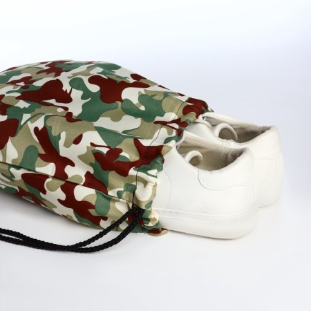 Back for shoes on the lace, beige color/camouflage-3