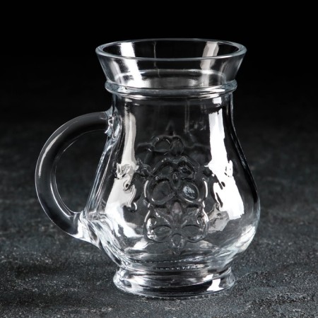 A set of glass mugs for Ayran, 330 ml, 2 pcs-2