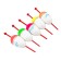 Winter Yaman "drop", foam, 2.1 g, color mixt. 5 pcs.