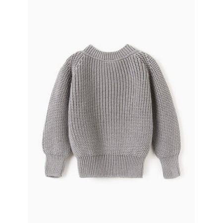 Jumper knitted crumb I, height 80-86 cm, gray-6