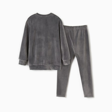 Kidsa (sweatshirt, leggings) KAFTAN PLUSHY R.30 (98-104), gray-10