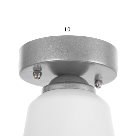 Alumer alumis 1khe27 40w chrome 12x12x17 cm-5