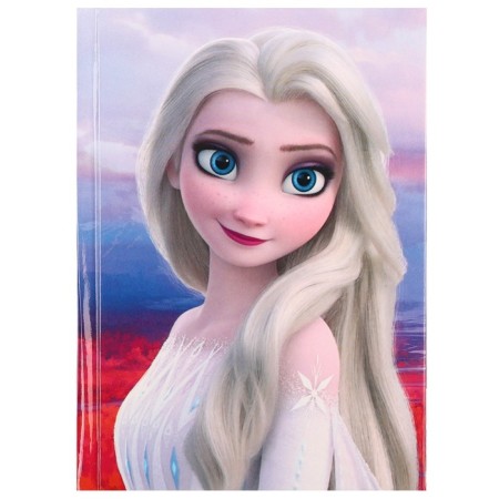 Notepad A6, 40 sheets in a hard cover, cold heart-2