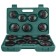 Jonnesway AI050004 cup set, for removing oil filters, 65-100 mm, 14 items