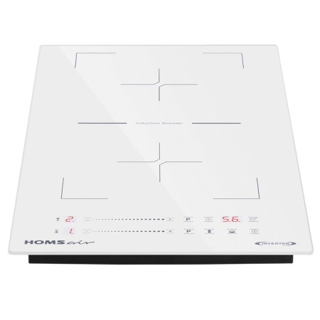 Honing surface Homsair HIC32SBG Inverter, induction, 2 burners, sensor, white-1