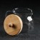 Glass teapot with a bamboo cover Magistro "Eco", 400 ml
