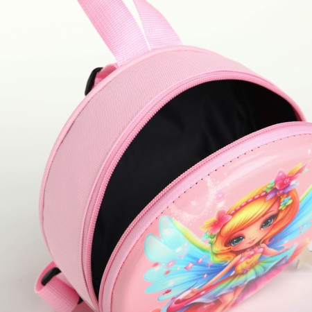 Children's backpack on the zipper "chosen", the color is pink-5