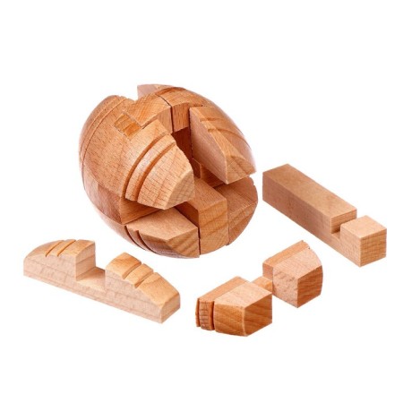 Puzzle wooden games of the mind "Diogenov barrel"-4