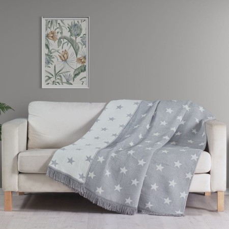 Blanket, size 150x200 cm, gray color