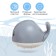 Bath toy "Kit", light, crumb, gray