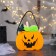 Decorative basket "Pumpkin for Halloween", 6x15.5x19 cm