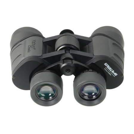 Binocker Veber Classic BPSHC, 8 × 40, VRWA, wide -angle, gray color gray-1