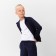 Kids (sweatshirt, pants) minku dark blue color, height 158 ​​cm