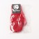 Double mittens, red color, rr 12