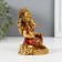 NECKE Polystone "Ganesha in red robes" 6.5x8.3x11.5 cm