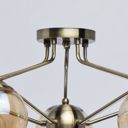 Olivia chandelier, size 63x27x63 cm, 200W 5XE27 IP 20-10