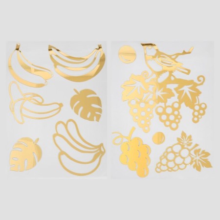 Interior mirror sticker "Fruits and berries" MIX 31.5x41 cm-1