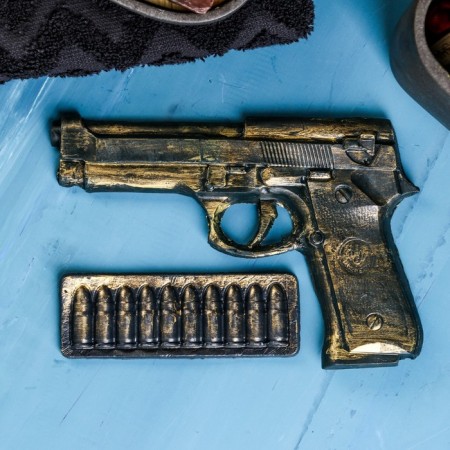 Figure soap "Battle Key" Black Gold, 113g-1