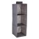 Organizer suspended for storing things Polini Home, 3 shelves, 30x30x90 cm, color gray color