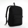 City backpack of textiles on lightning, 4 pockets, black color
