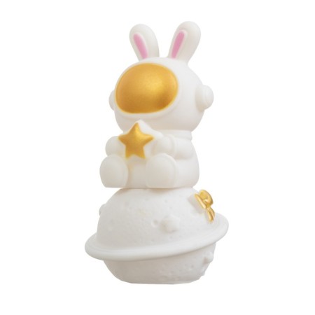 Lamp "Hare with a star on Saturn" 2W LED LR44 5x8x13cm-8