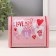 Casket metal mailbox "Romance" pink 13.3x8x9.5 cm