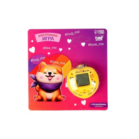 Electronic game #love_me, 168 characters, mixtures, on a blister-13