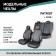 Auto-Chelecs for UAZ Patriot, 2020-n., Comfort, Luxe, Luxe Premium, black eco-leather