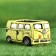 Pot "Bus" yellow, 13x7.5x6.4cm