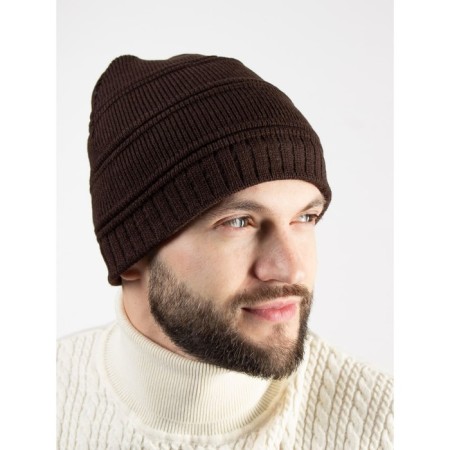 Male ISee hat, size 52-56, chocolate color