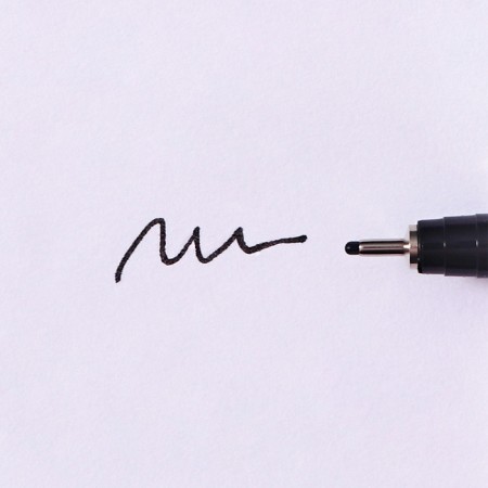 Marker Professional Liner Black, Thin line, 0.8mm-5