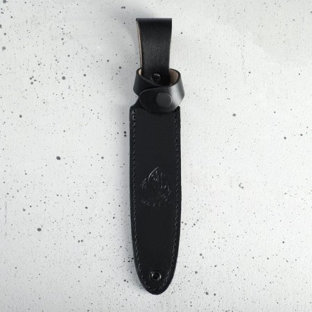 Case for a knife "Flame" for a blade 15 cm, leather