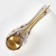 Porcelain stand under a spoonful of the share "Cats Aristocrats", 21.5 × 7.5 cm, white color