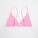 Top bathing female with triangular minaku cups, color pink size 44