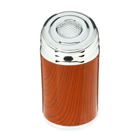 Aurial for a car with backlight, brown