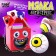 Anthistress Magic "Eyes", with stickers, Mix color