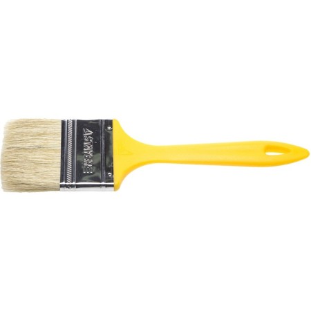 Brush flat Stayer Universal, natural bristles, plastic pen, 63 mm, 2.5 "-1