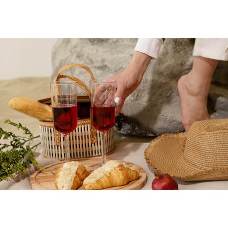 Basket for storage of the shade Nature, 24 × 14.5 × 14.5 cm, bamboo-9