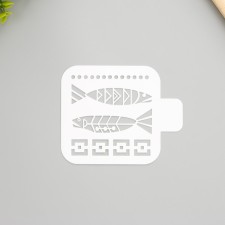 Plastic stencil 