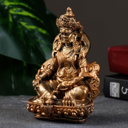 Figure "Cubber-God of wealth" bronze, 11x7x6cm-3