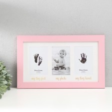 Photo frame wood, glass 10x15 cm with a place for prints 